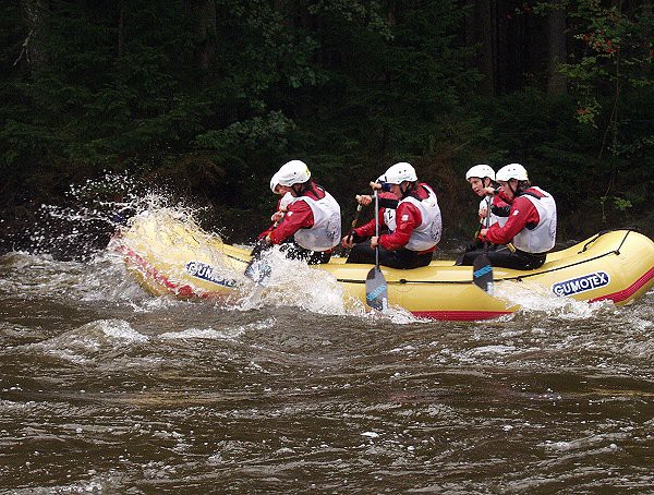 Lipno, mistrovstv svta v raftingu 2003