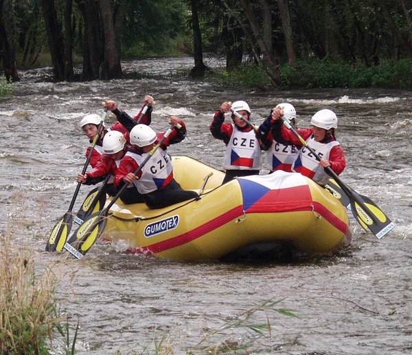 Lipno, mistrovstv svta v raftingu 2003