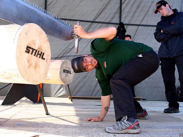 Lipno, timbersports 2005