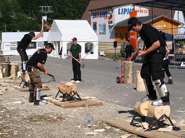 Lipno, timbersports 2005