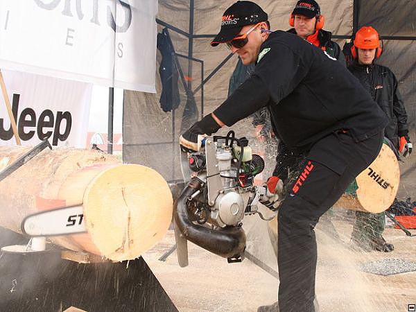 Lipno, timbersports 2005