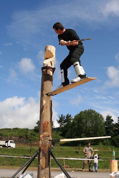 Lipno, timbersports 2005