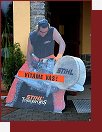Lipno, timbersports, pprava zvodu