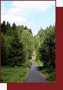 Lohhuser, silnice k bvalmu uranovmu dolu
