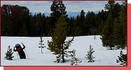 Snhov podmnky ns oklib vykolily na Gannet Peak 