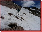 Longs Peak, Homestretch pi sestupu 