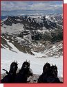 Longs Peak, odpoinek pi sestupu kulorem 