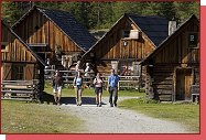 Lungau. Vesnice Griach 