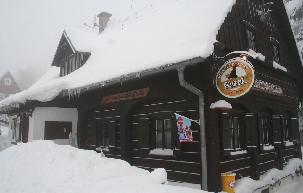 Lyask vstup z Doln Svtl pes Falkenstein na Lu