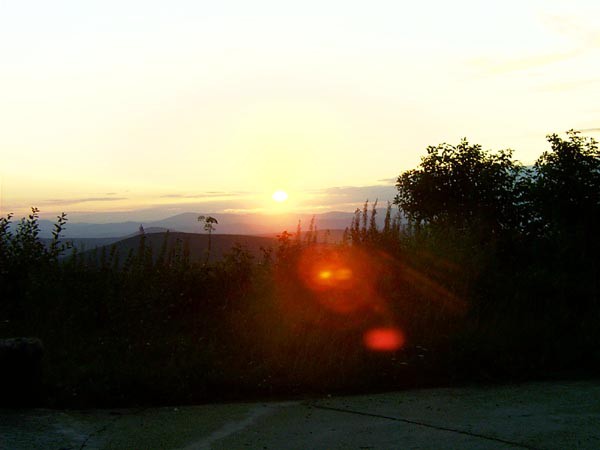 Lys hora, svtn na vrcholu