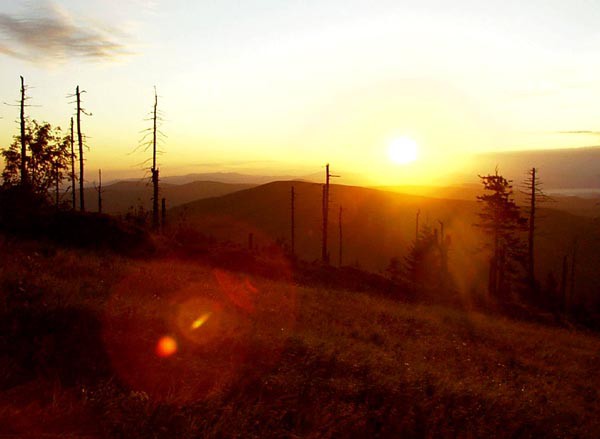 Lys hora, svtn na vrcholu