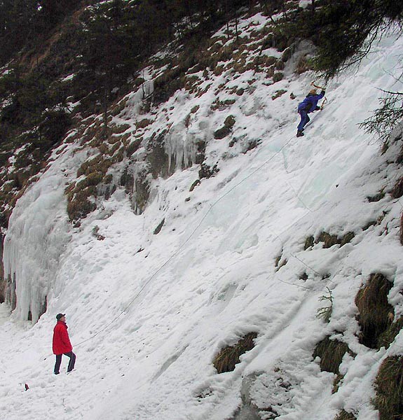 Mal Fatra, Doln diery, ledov lezen