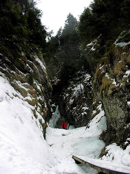 Mal Fatra, Doln diery, ledov lezen