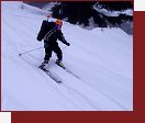 Mal Fatra, rann sjezd dolinou Mal Brnica