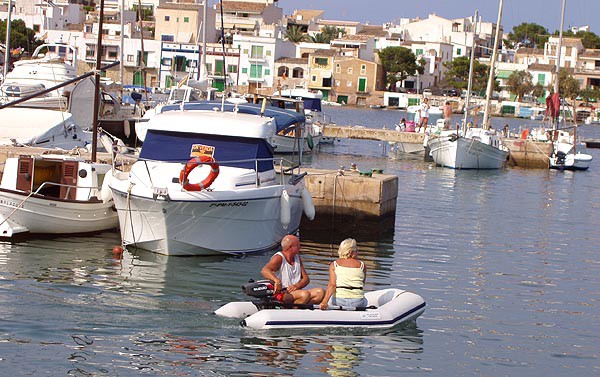 Mallorka, koupn v moi