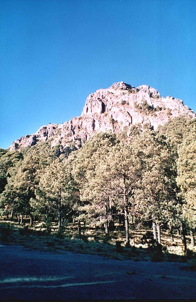 Mexiko, sopka Malinche