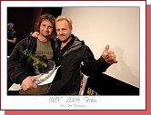 Reisr Gerard Salmina (vpravo) a fotograf Vtek Ludvk 