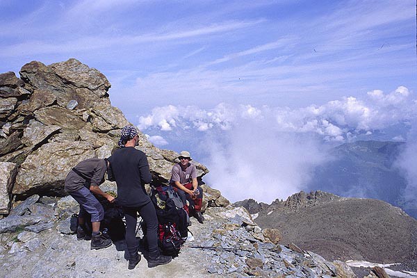 Mont Blanc pes Tete Rousse