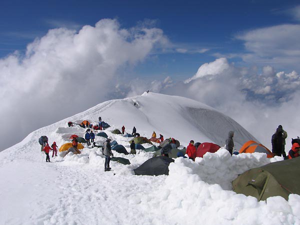 Mont Blanc, místo horolezeckého neštěstí českého turi