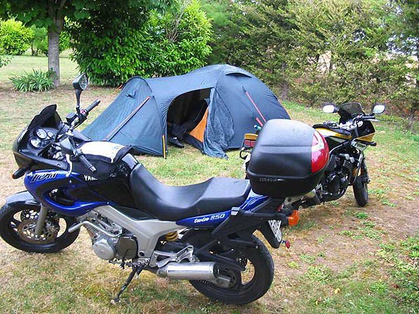 Z eska do Francie na motorce