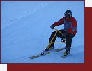 Nassfeld, prvodce Thomas Lenterhofer na skibobu