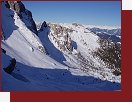 Nassfeld, Trogkofel (2280) - dlouh freeride do dol Rastl