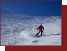 Nassfeld, skiroute ze sedla Troghhe