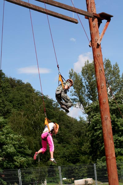 Ostrava, lanov park Proud