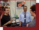 Zahjen ankety Outdoor Awards, slep lezec Jan ha