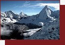 Zleva: Quitaraju, Alpamayo, Artesonraju 