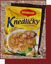 Maggi, polvka s knedlky