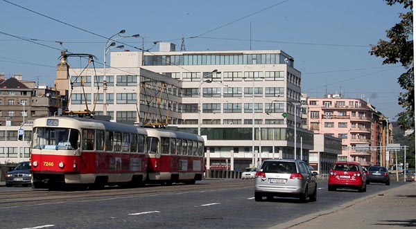 Praha 7, prochzka po mst