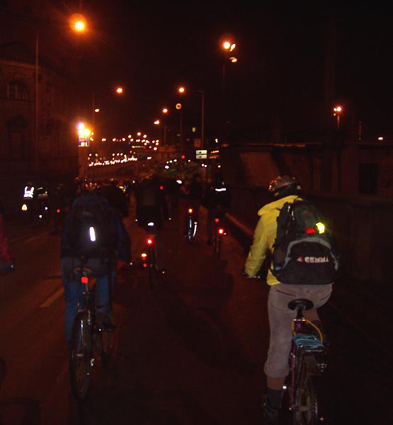 Praha, cyklojzda 19. ledna 2006