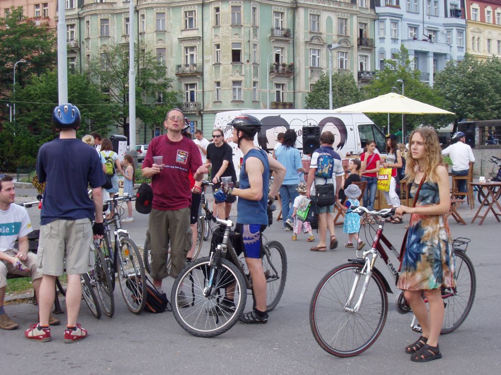 Praha, cyklojzda 15. ervna 2006