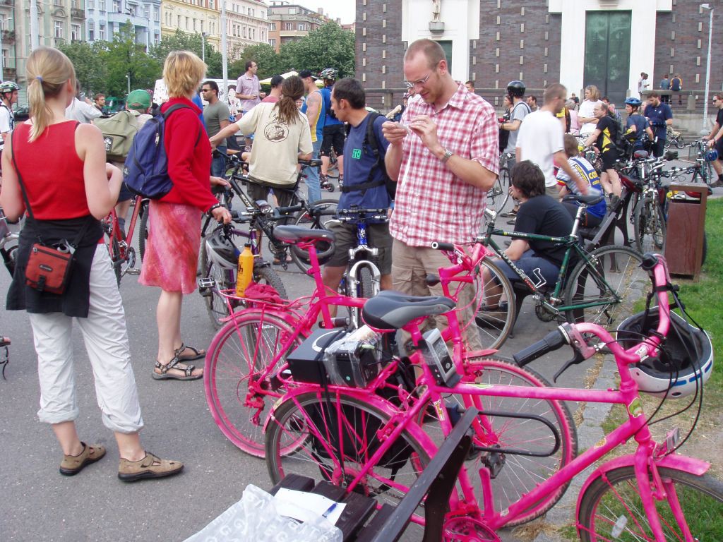 Praha, cyklojzda 15. ervna 2006