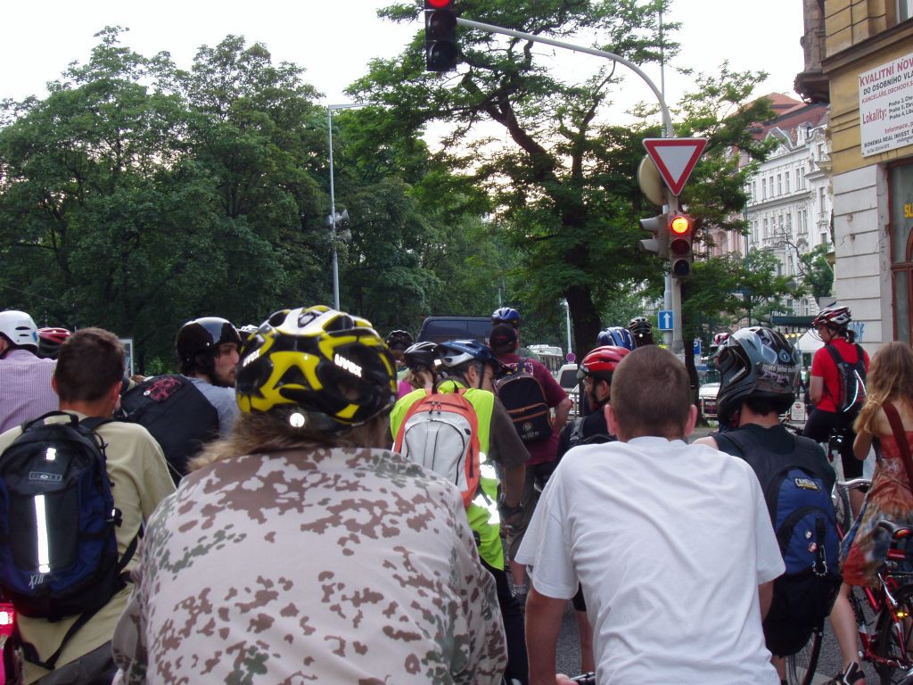 Praha, cyklojzda 15. ervna 2006