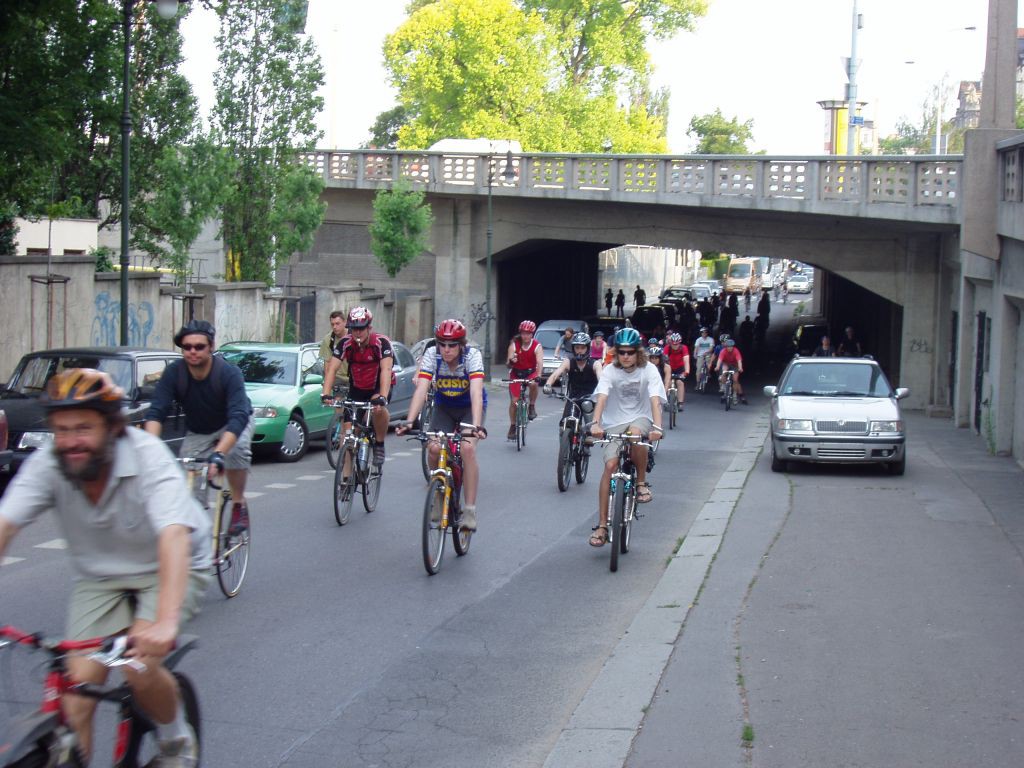 Praha, cyklojzda 15. ervna 2006