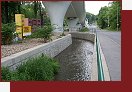 Dalejsk potok pod tramvajovm viaduktem