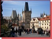 Praha, Kampa, Karlv most. 