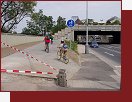 Praha, Karln, cyklostezka podl Vltavy