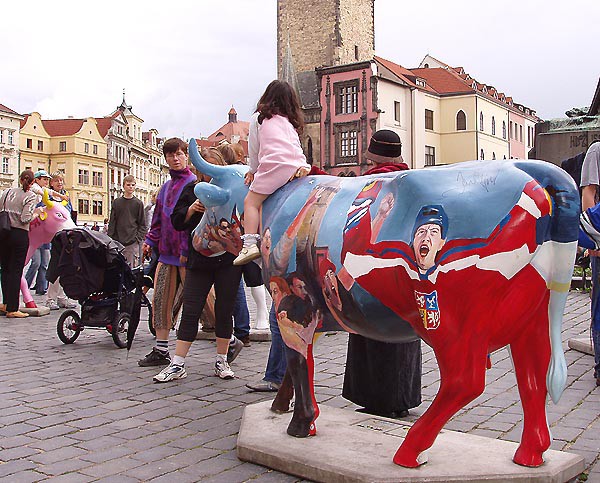 Praha, krvy ve mst 2004
