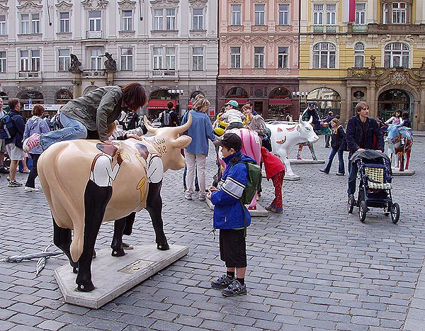 Praha, krvy ve mst 2004