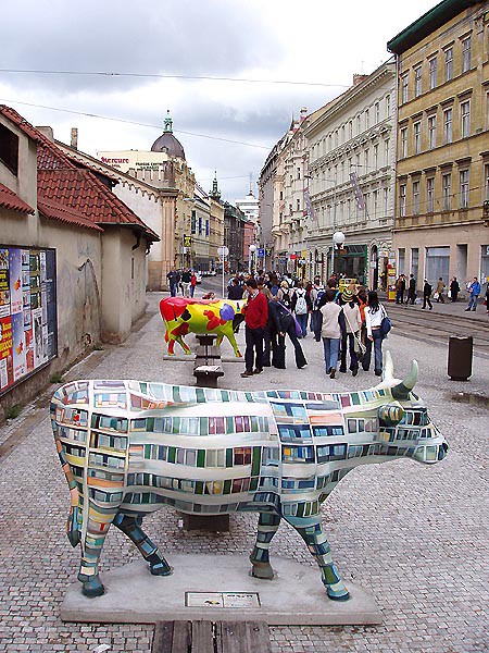 Praha, krvy ve mst 2004