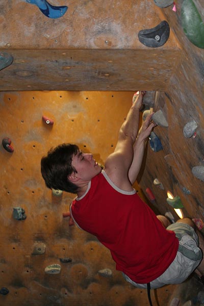 Praha, Lokal Blok, bouldering