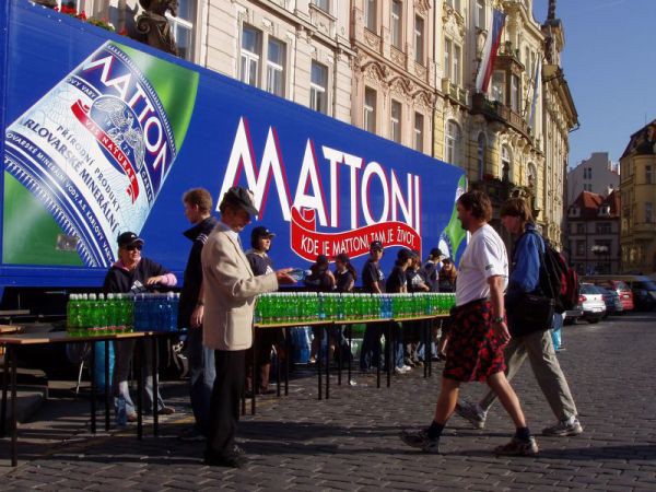 Praha, lezeck stna na Staromstskm nmst