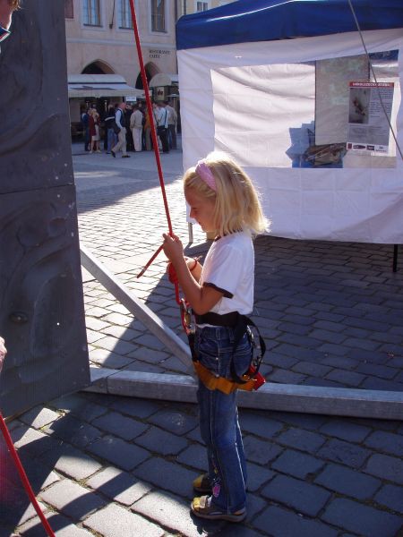 Praha, lezeck stna na Staromstskm nmst