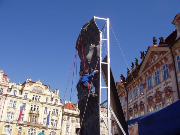 Praha, lezeck stna na Staromstskm nmst