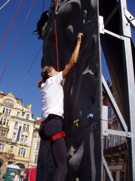 Praha, lezeck stna na Staromstskm nmst