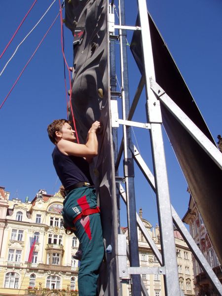 Praha, lezeck stna na Staromstskm nmst