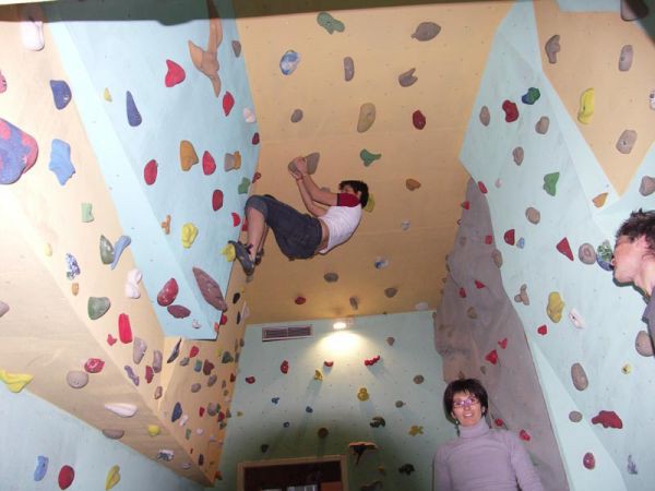 Praha, Boulder v sti, uml lezeck stna